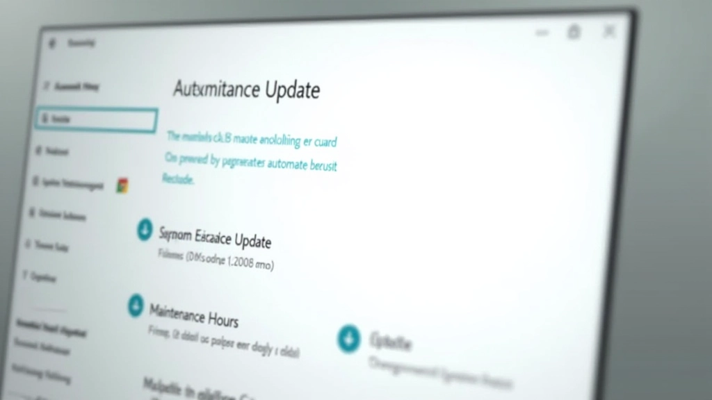 Schermata delle Impostazioni di Windows Update con opzioni di aggiornamento automatico e orario di manutenzione configurato